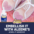 Transform your crafts with Aleene's Jewel-It embellishing glue, a premium import from Curat Cart for creative projects.