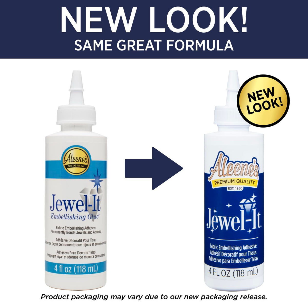 Discover Aleene's Jewel-It Embellishing Glue, now with a new look. 100% Authentic, available at Curat Cart in India.