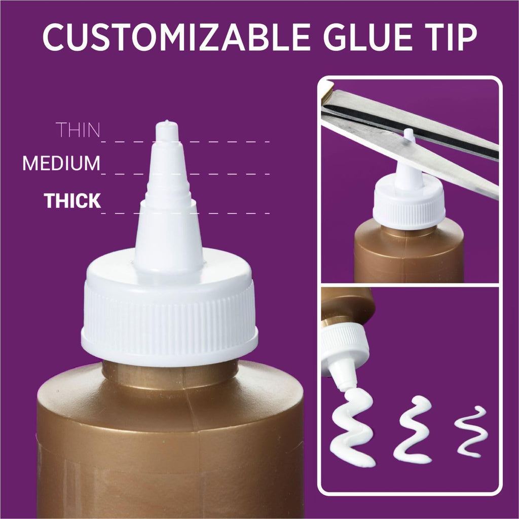 Discover Aleene's Tacky Glue All Purpose Adhesive with a customizable tip, exclusively at Curat Cart for all your crafting needs.
