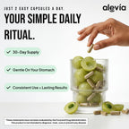 Alevia Organic Amla Capsules presented in high-quality packaging, perfect for daily use. Available at Curat Cart.