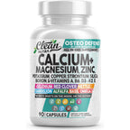 Premium imported Calcium Magnesium Zinc supplement with added vitamins and minerals, available at Curat Cart for optimal health.