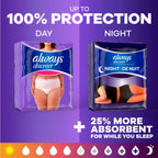 Always Discreet Night Adult Diapers offer enhanced protection with 25% more absorbency. Specially curated by Curat Cart for your comfort.