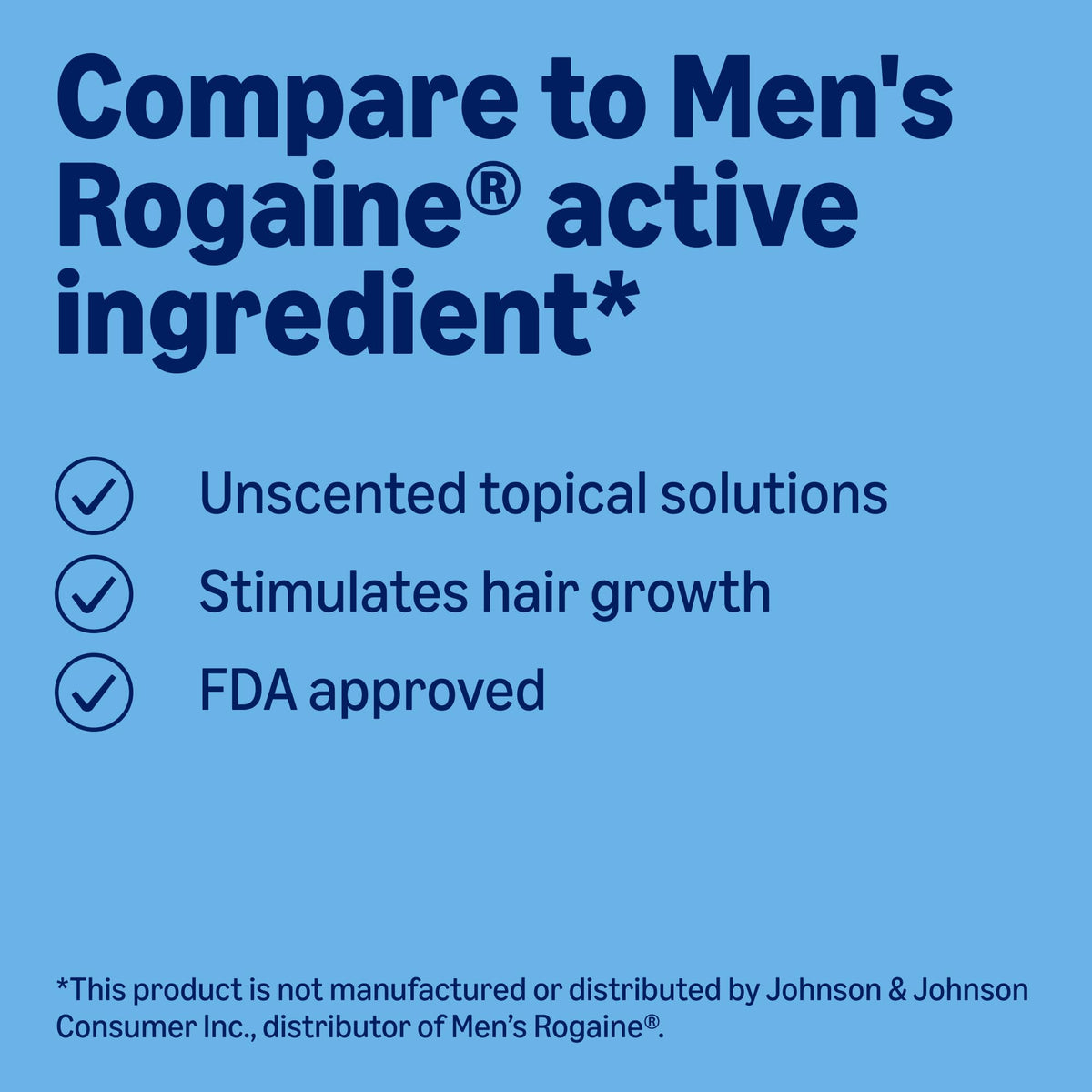 Amazon Basics Minoxidil Hair Regrowth offers FDA approved unscented solutions, stimulating hair growth. Available at Curat Cart.