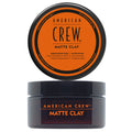 Authentic American Crew Matte Clay for men, offering medium hold and a matte finish for versatile styling.