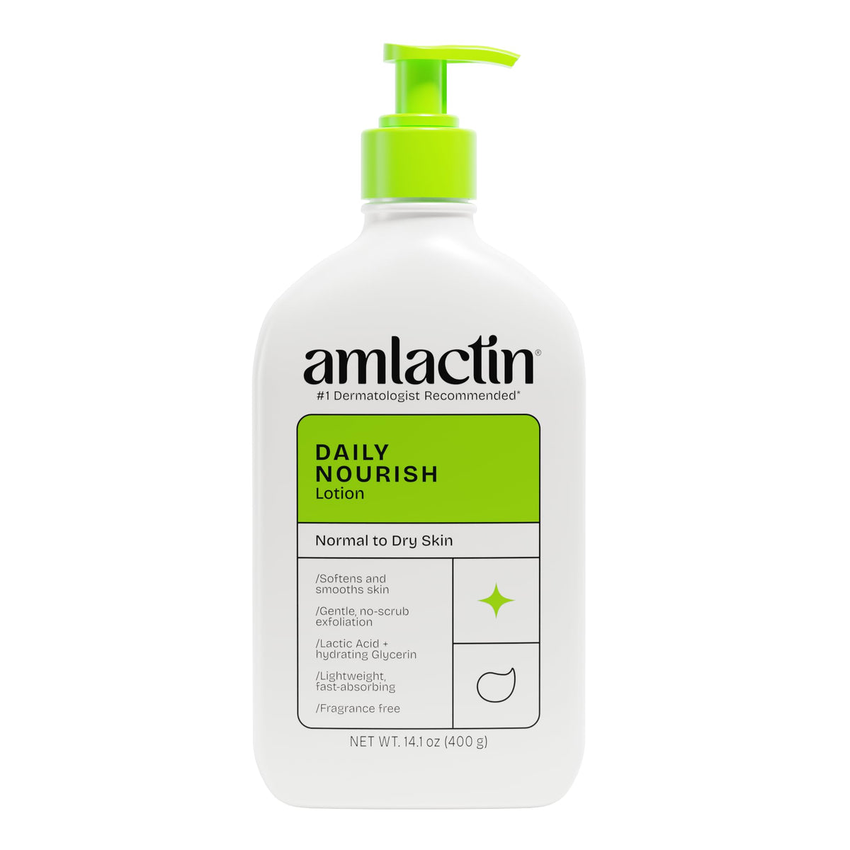 AmLactin Daily Nourish Body Lotion for normal to dry skin. Available in India. Order online for hydration and softness.