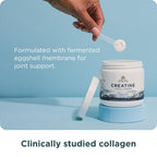 Ancient Nutrition Creatine Monohydrate Collagen enhances joint support, perfect for daily use. Available at Curat Cart.