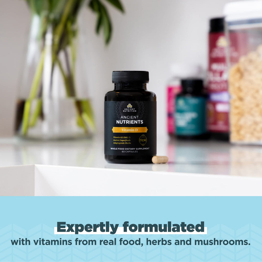 Discover Ancient Nutrition Vitamin D3 K2, expertly curated by Curat Cart for premium health benefits. Elevate your wellness today.