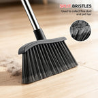 Discover the Angle Broom Kitchen Brooms, specially curated by Curat Cart, designed to collect fine dust and pet hair effortlessly.