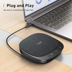 Anker PowerConf S330 Speakerphone showcases high-quality finish, plug-and-play convenience, available at Curat Cart.