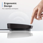 Discover the Anker PowerConf S330 Speakerphone featuring ergonomic design for seamless workspaces. 100% Authentic, available in India at Curat Cart.