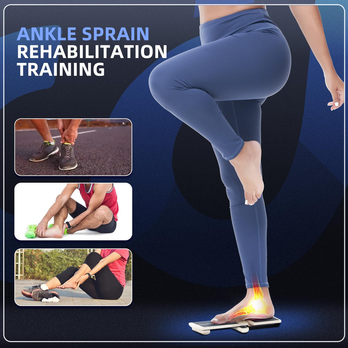 Enhance recovery with the Ankle Foot Strengthener Exerciser, 100% Authentic and available at Curat Cart in India.