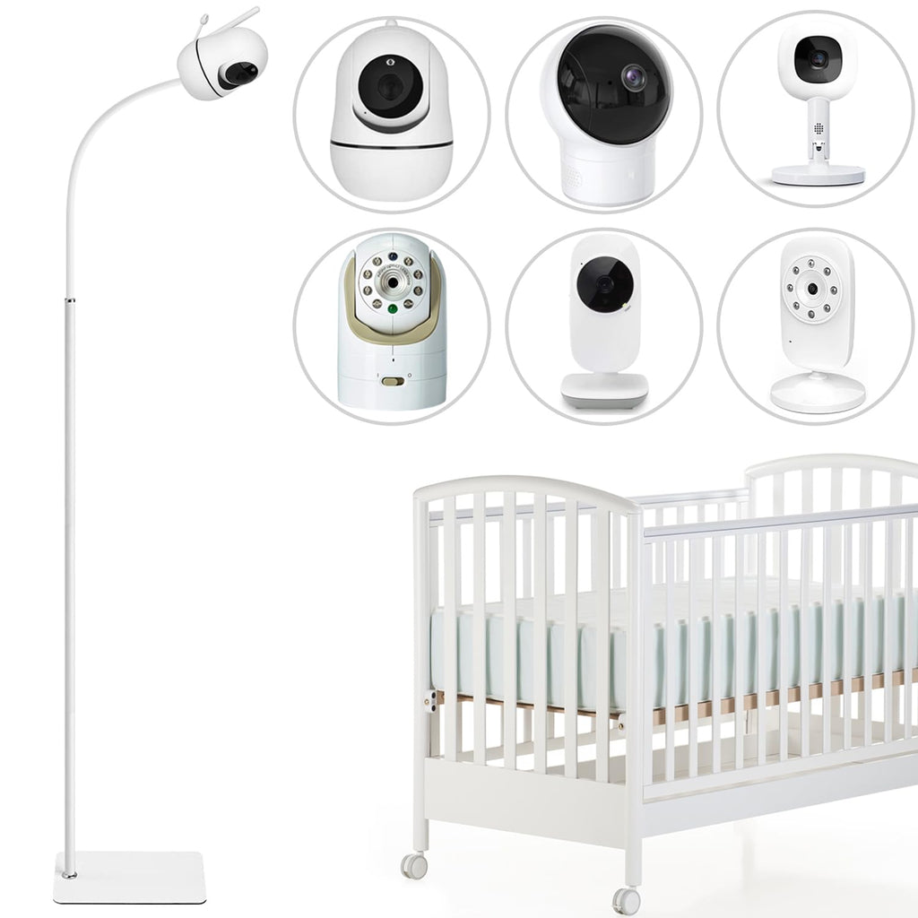 Discover the Adjustable Height Baby Monitor Stand, a premium imported solution from Curat Cart for enhanced nursery safety.