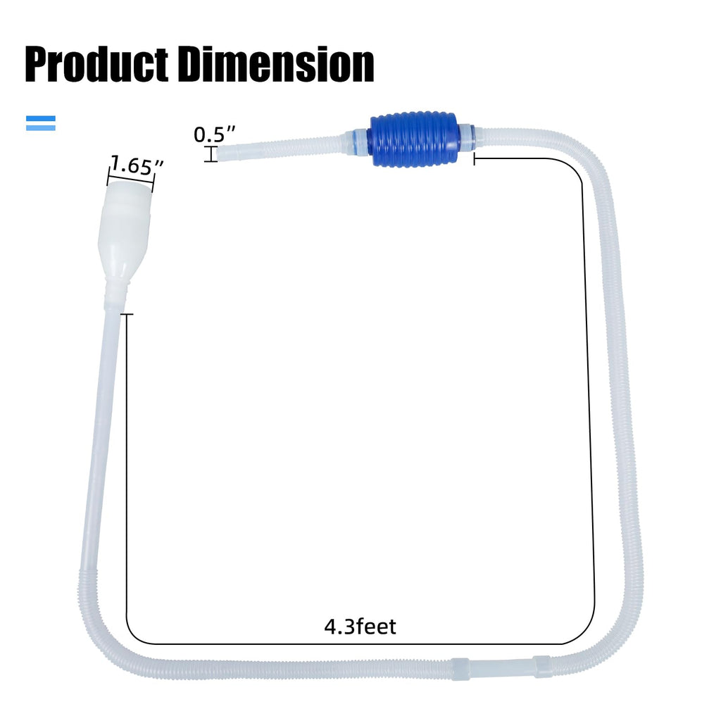 Aquaneat Aquarium Vacuum Siphon, 100% Authentic, available at Curat Cart for efficient aquarium cleaning in India.