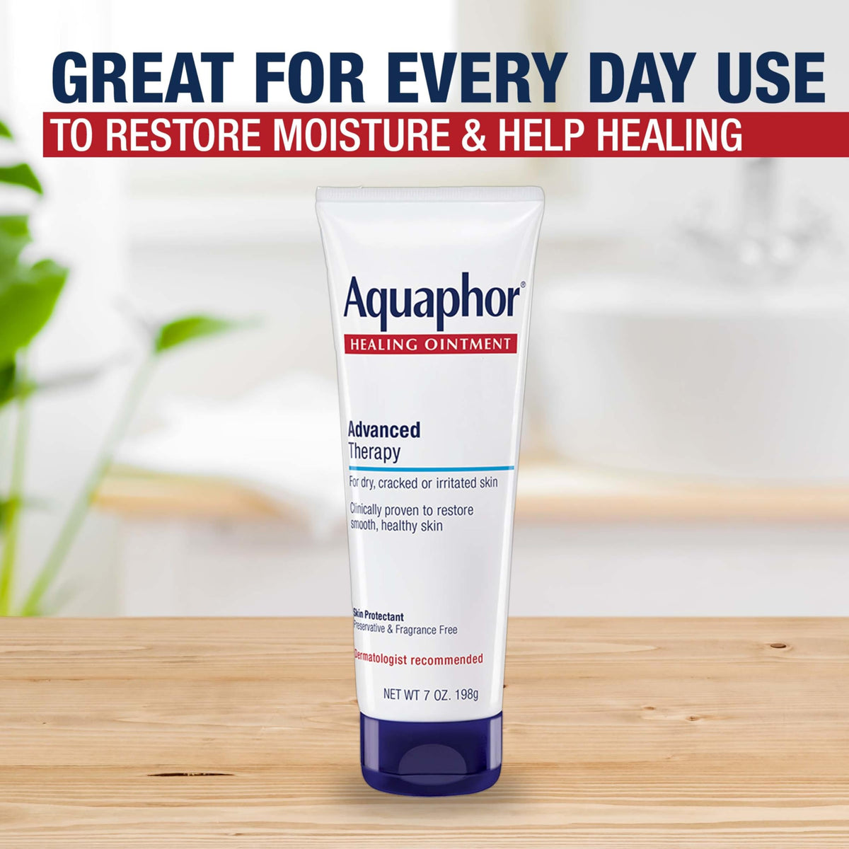 Aquaphor Healing Ointment - Side Profile & Box Packaging | buy online in India with doorstep delivery at Curat Cart