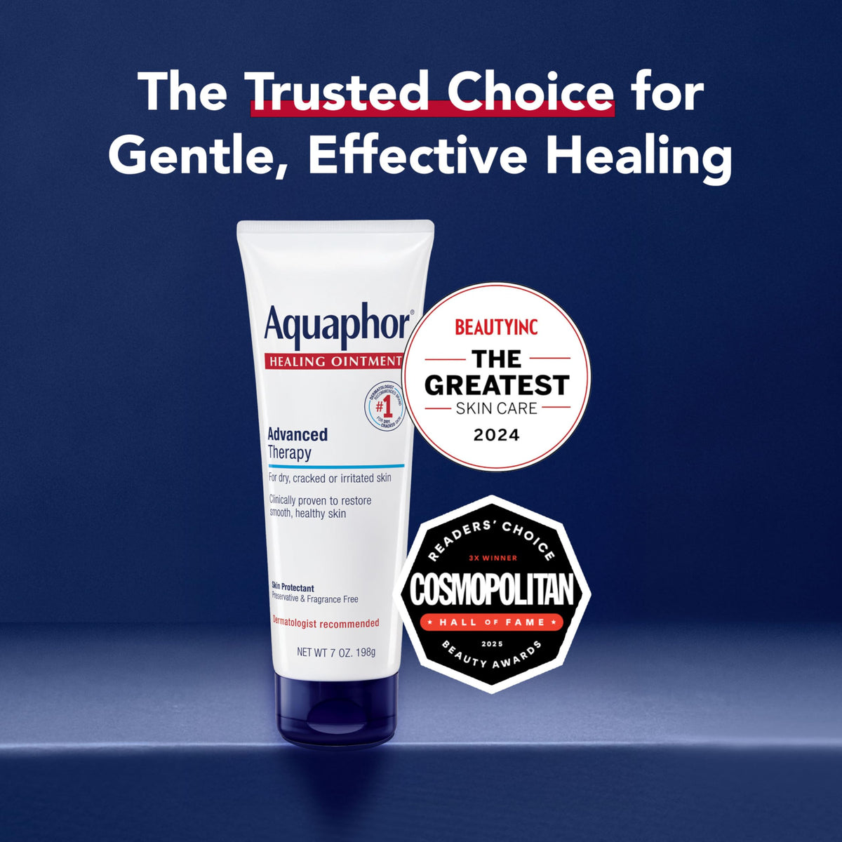 Aquaphor Healing Ointment - Texture, Swatch & Consistency | fast dispatch across India from Curat Cart