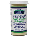 ARC Laboratories Kwik-Stop Styptic Powder, a premium import for controlling bleeding in pets, available at Curat Cart.