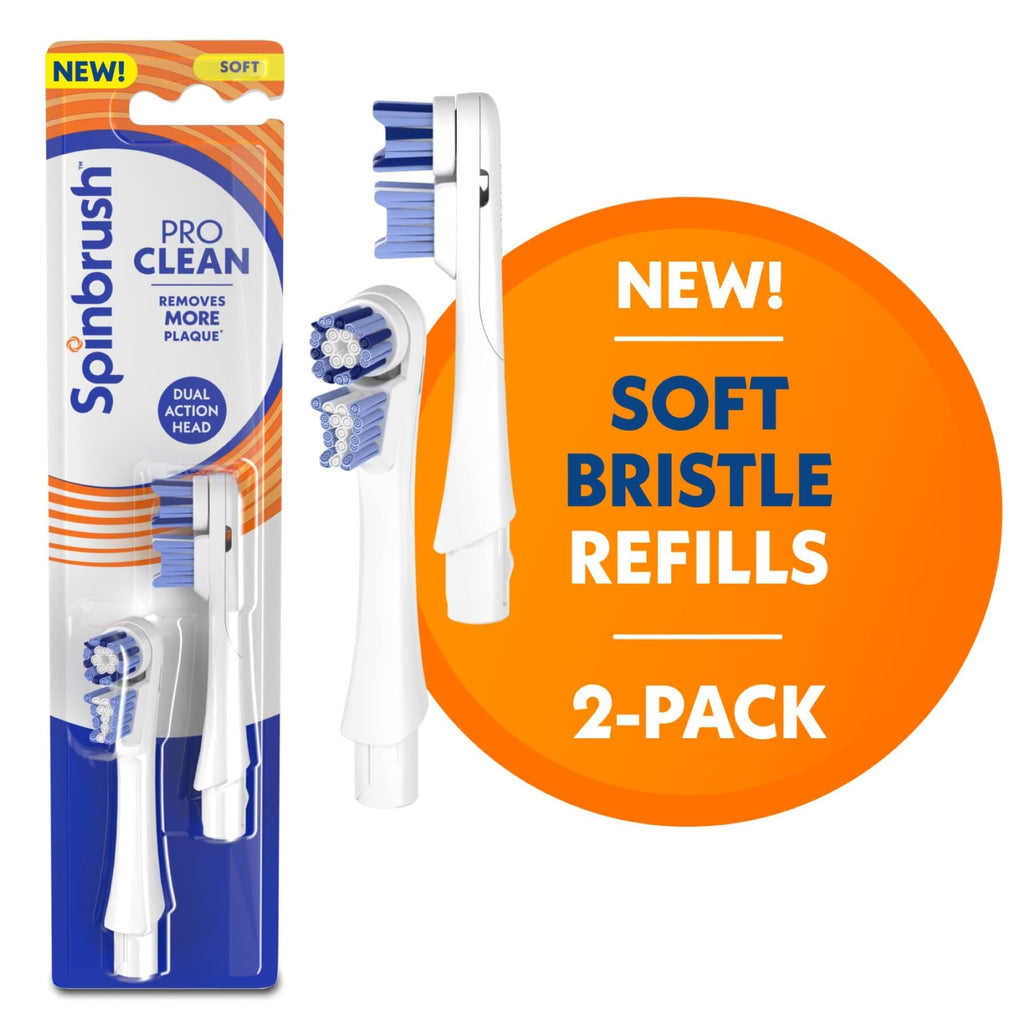 Discover the Arm & Hammer Spinbrush Pro Clean. 100% Authentic, available in India at Curat Cart. Soft bristle refills for effective cleaning.