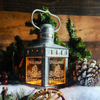 Armour Etch Glass Etching Cream showcased in a decorative lantern, highlighting premium quality and craftsmanship. Available at Curat Cart.