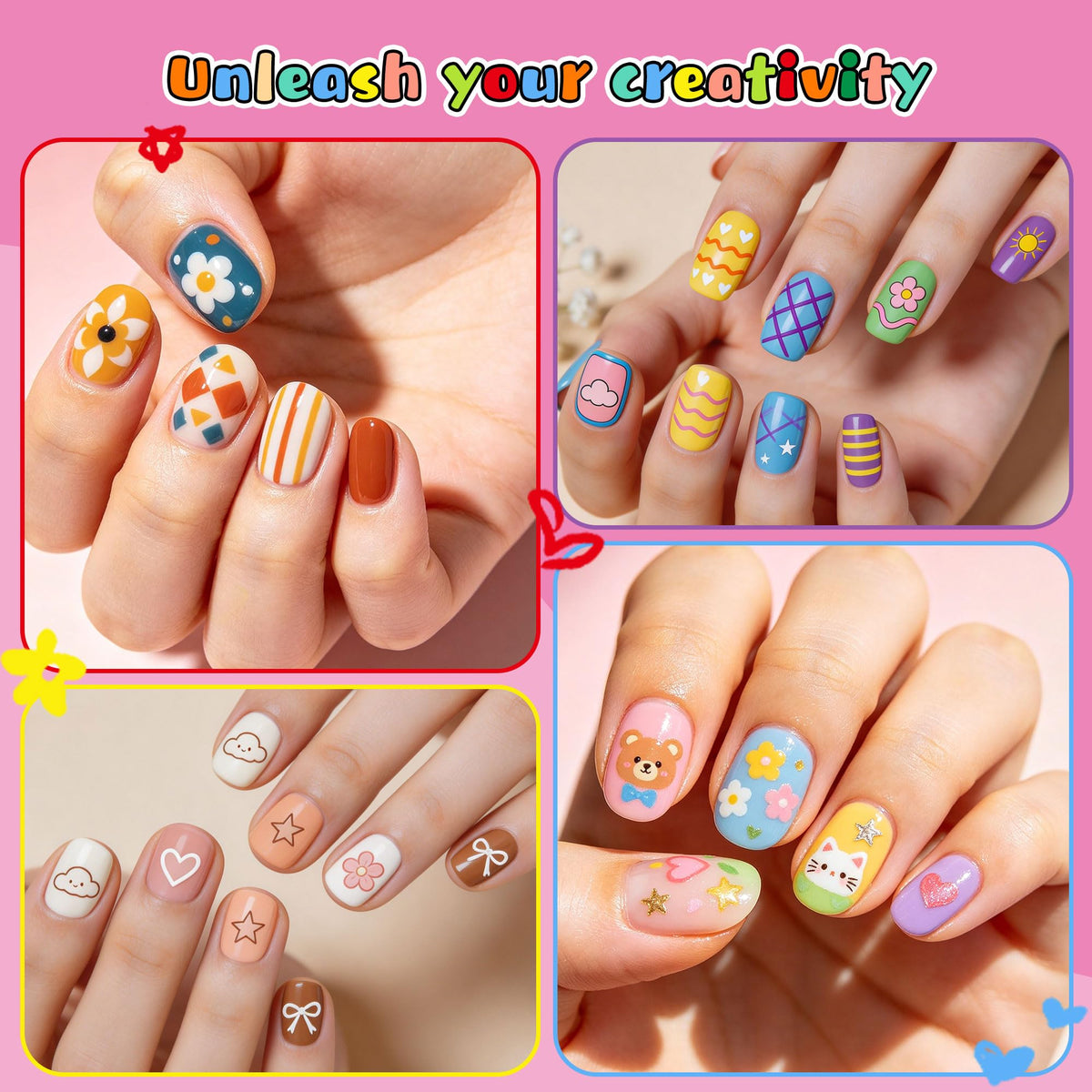 Explore the Artdone Nail Art Pens Set, a premium import for vibrant creativity on nails, available at Curat Cart.