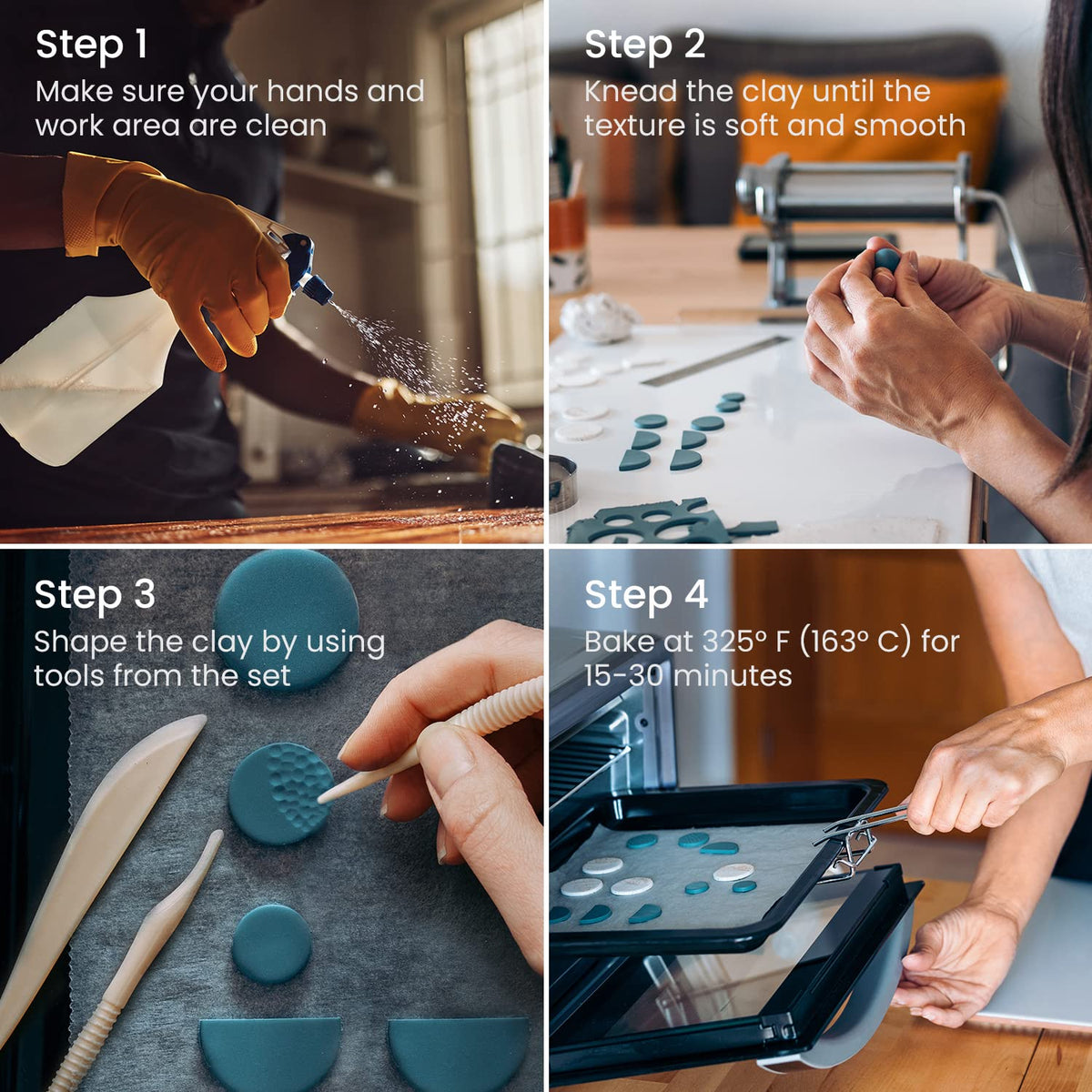 Explore creative possibilities with the ARTEZA Polymer Clay Kit. Verified by CuratCart for quality and trust.