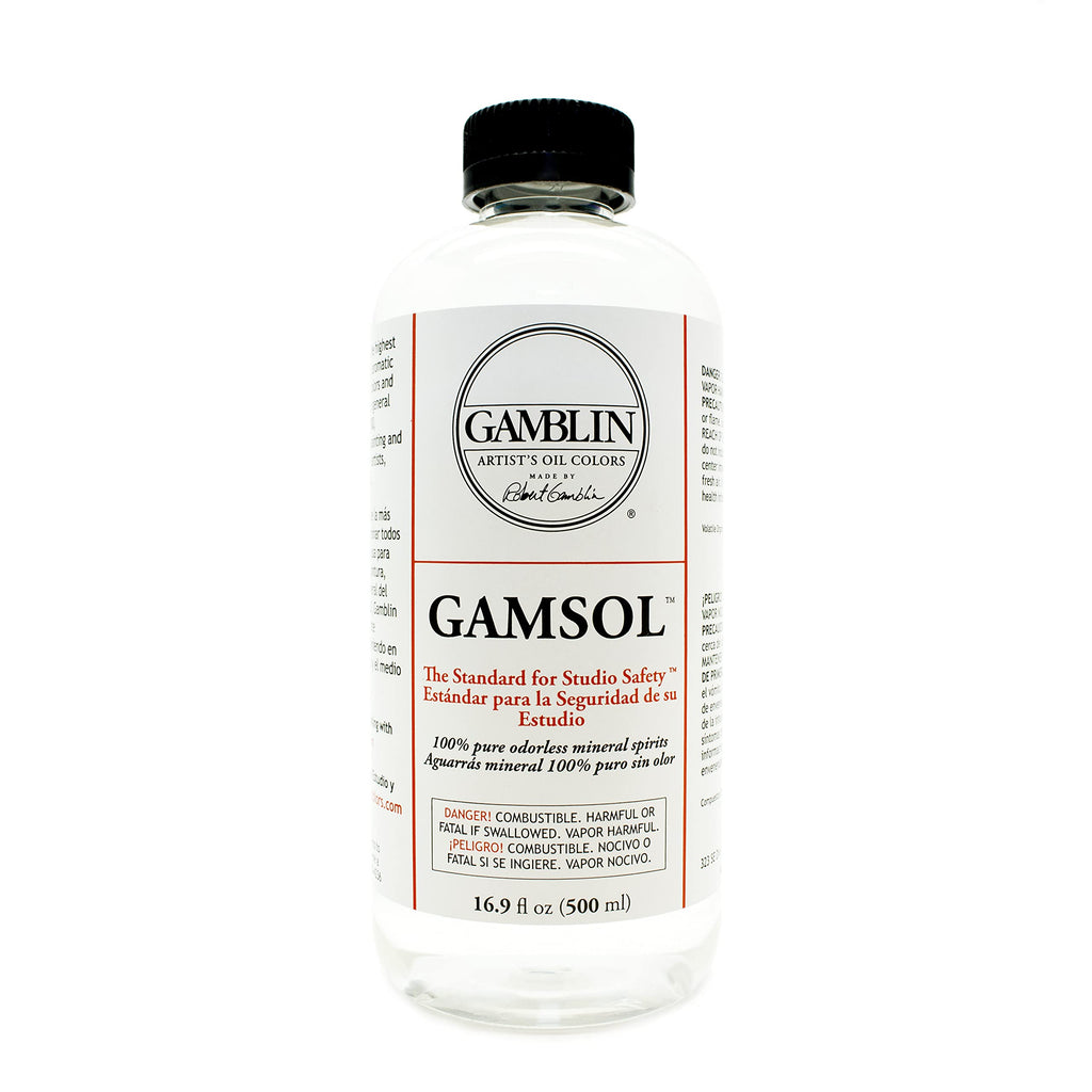 Premium imported Gamsol Artists' Grade Oil Color from Curat Cart, ideal for studio safety and high-quality art projects.