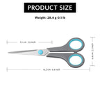 Asdirne Scissors with stainless steel blades, perfect for daily use. Upgrade your routine with these stylish scissors from Curat Cart.