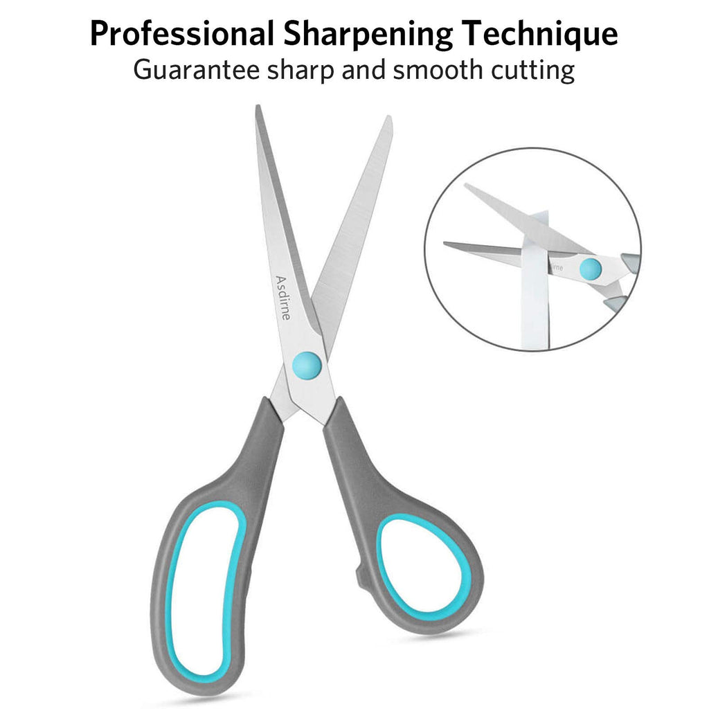 Asdirne Scissors Set featuring professional sharpening for smooth cutting. 100% Authentic, available at Curat Cart in India.