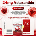 Astaxanthin with MCT Oil enhances skin radiance and fights aging. Perfect for daily use. Available at Curat Cart.