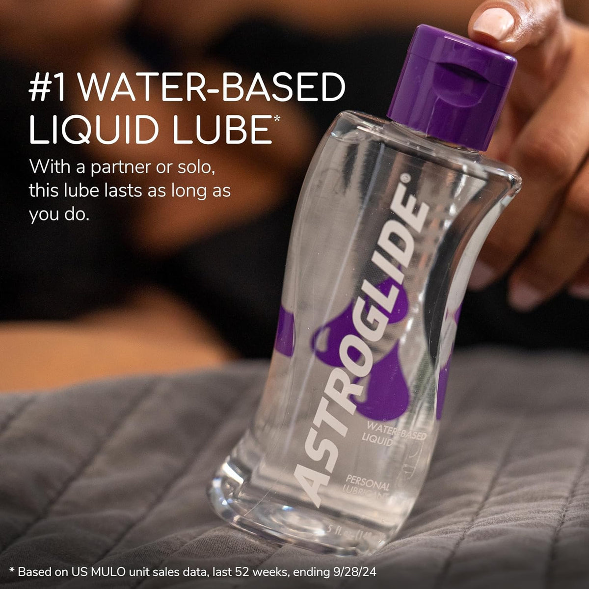 Astroglide Water Based Lubricant bottle, trusted by users. Verified by CuratCart for quality and safety.