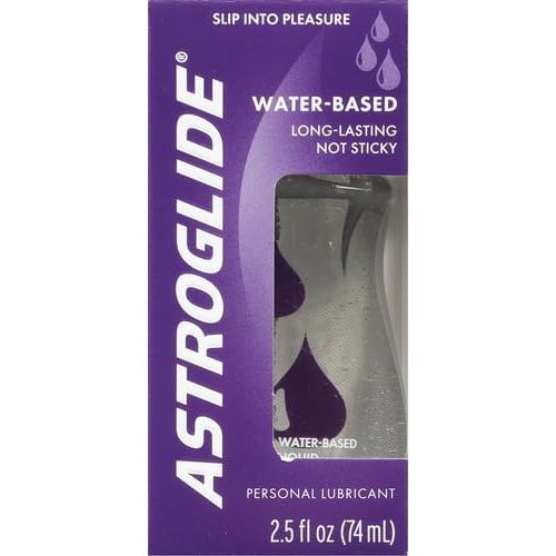 Astroglide water-based lubricant, 2.5 fl oz, available in India. Order online for discreet delivery today.