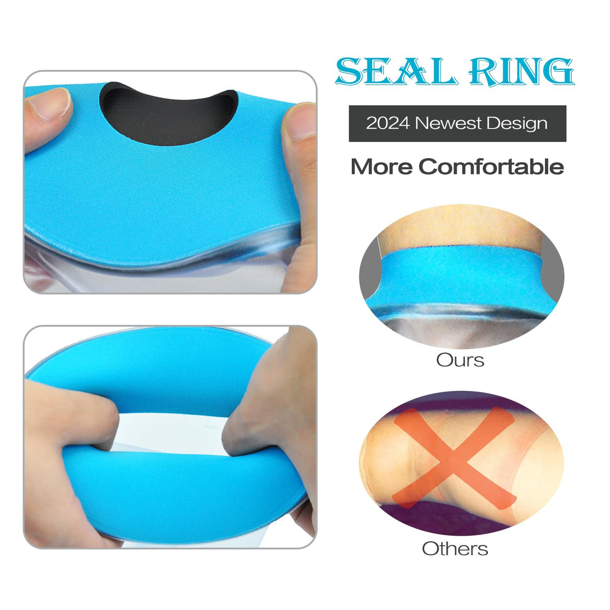 Premium imported Asunby PICC Line Shower Cover with innovative seal ring design for enhanced comfort and protection.