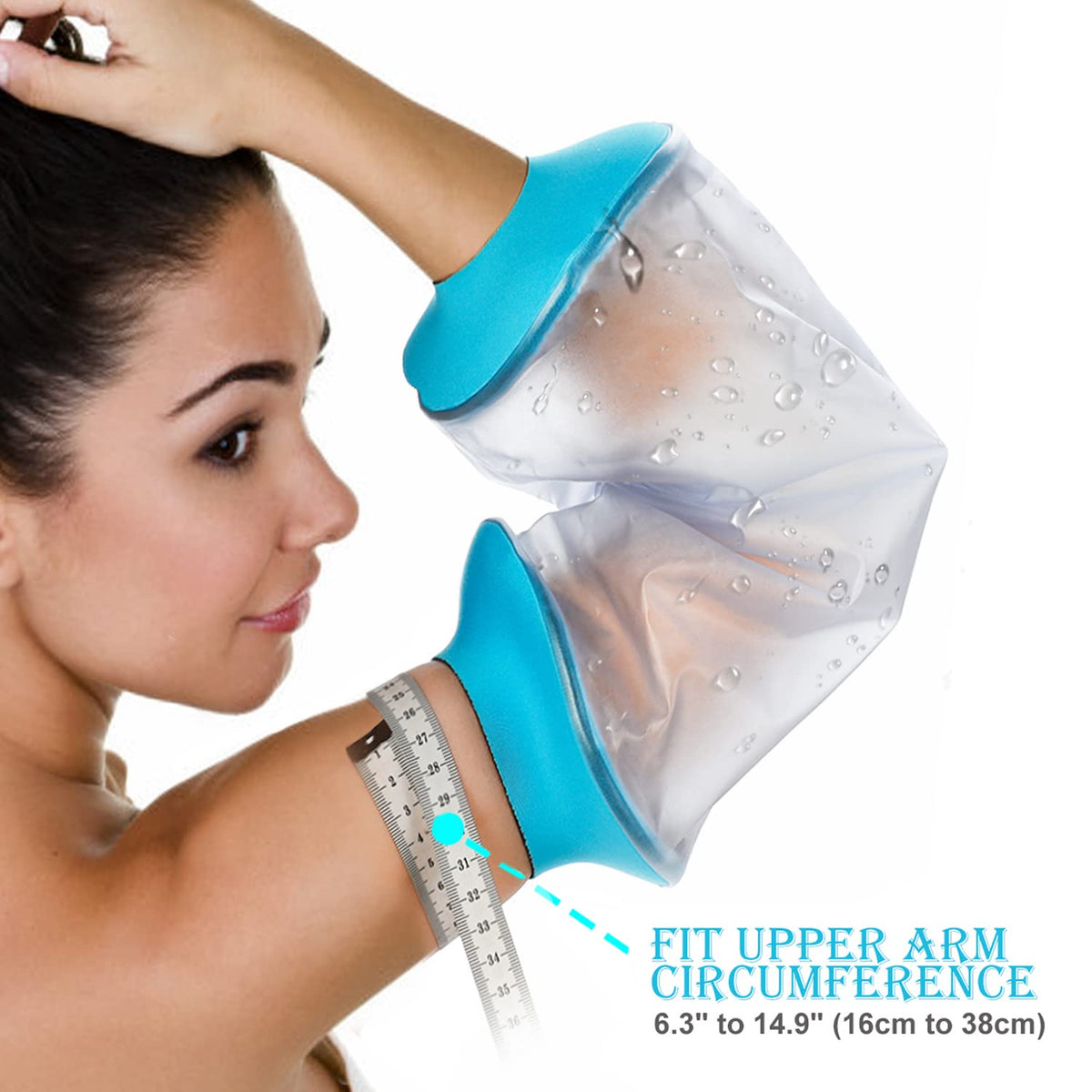 Protect your PICC line with Asunby shower cover, verified by CuratCart for ultimate trust and care.