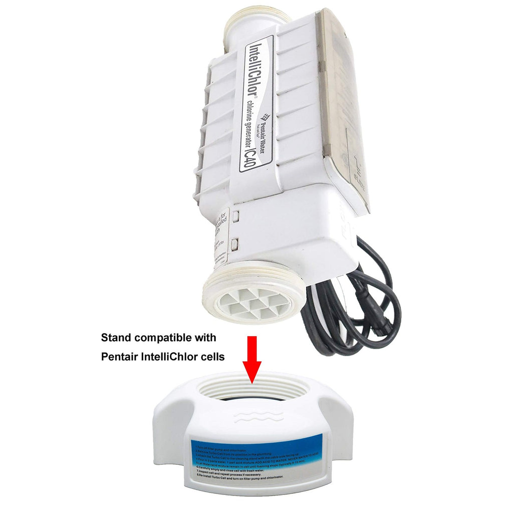 Discover the ATIE Pool Salt Cell Washing Stand, specially curated by Curat Cart, compatible with Pentair IntelliChlor cells.