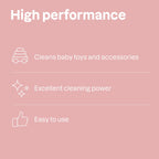 ATTITUDE Toy Cleaner Spray in official packaging, designed for cleaning baby toys and accessories with high performance and easy application. Available at Curat Cart.