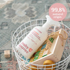 ATTITUDE Toy Cleaner Spray with 99.8% natural origin, available at Curat Cart, ensuring safe cleaning for your child's toys.