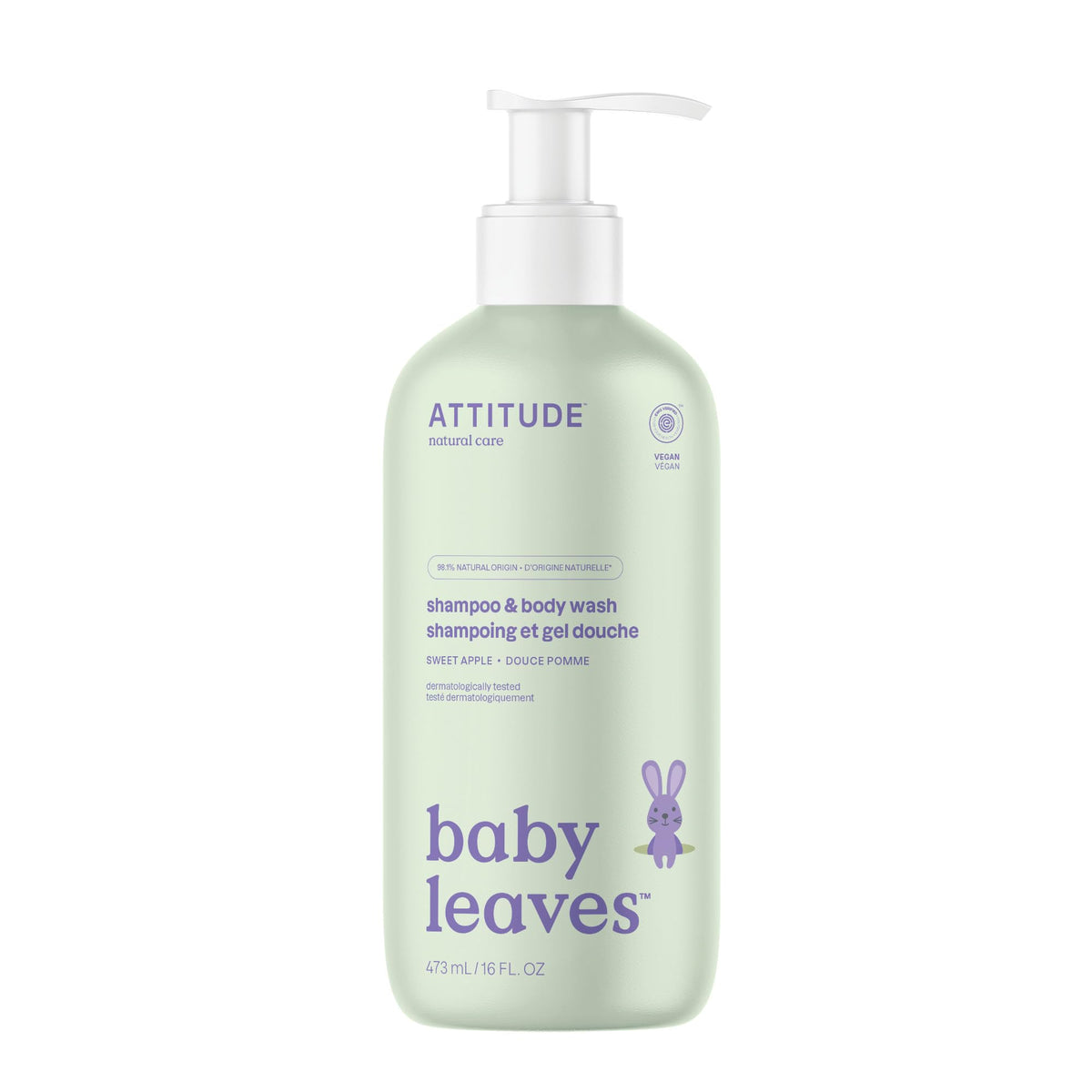 ATTITUDE Baby Shampoo Body Wash offers premium imported care for your little one. Available at Curat Cart for a gentle cleaning experience.