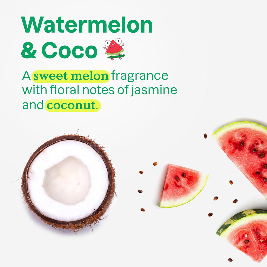 Attitude Bubble Wash for Kids features a sweet watermelon and coconut scent. Order online, available now!