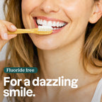 Attitude Whitening Toothpaste Peppermint in fluoride-free official packaging, perfect for achieving a dazzling smile. Available at Curat Cart.