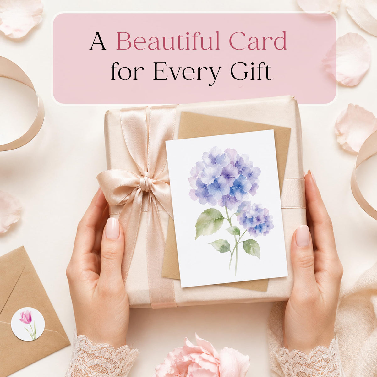 AUDREE Blank Cards with Envelopes perfect for every occasion. 100% Authentic, available at Curat Cart in India.