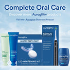 Discover premium imported Auraglow Teeth Whitening Strips, part of a complete oral care range available at Curat Cart.