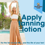 Exclusive Australian Gold Cheeky Brown Accelerator for a perfect tan, specially curated by Curat Cart. Experience the glow.