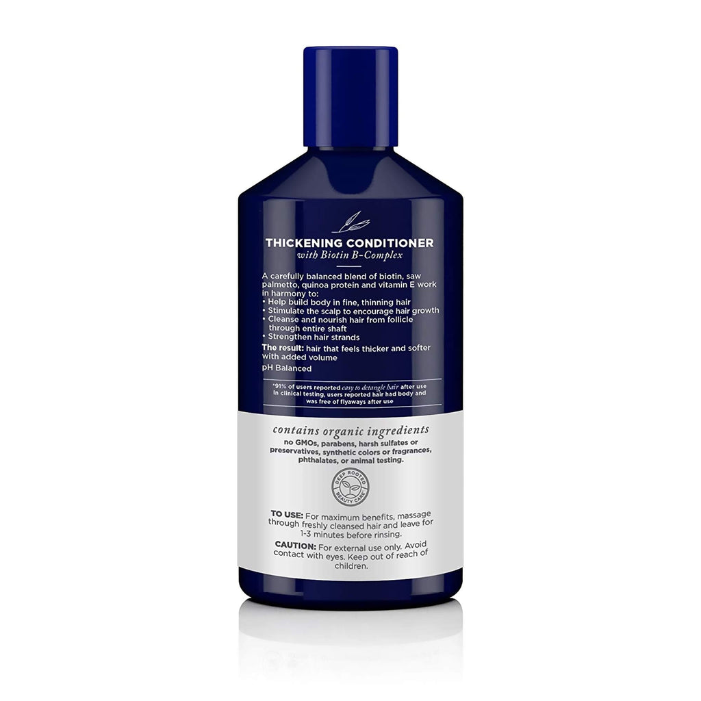 Authentic Avalon Organics Therapy Thickening Conditioner, featuring Biotin B-Complex for fuller, healthier hair. Organic ingredients.