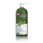 Authentic Avalon Organics Thickening Conditioner promotes healthy hair growth, enriched with biotin and a B-complex formula.