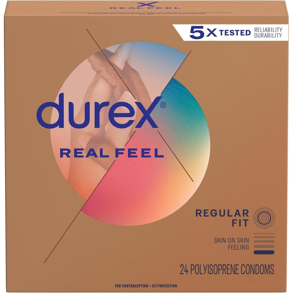 Shop Durex Real Feel Condoms, 24-pack, for a natural experience. Available in India. Order online for discreet delivery.