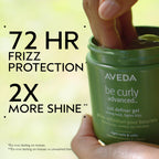 Aveda Be Curly Coil Definer Gel offers 72-hour frizz protection and 2x shine. 100% Authentic, available at Curat Cart in India.