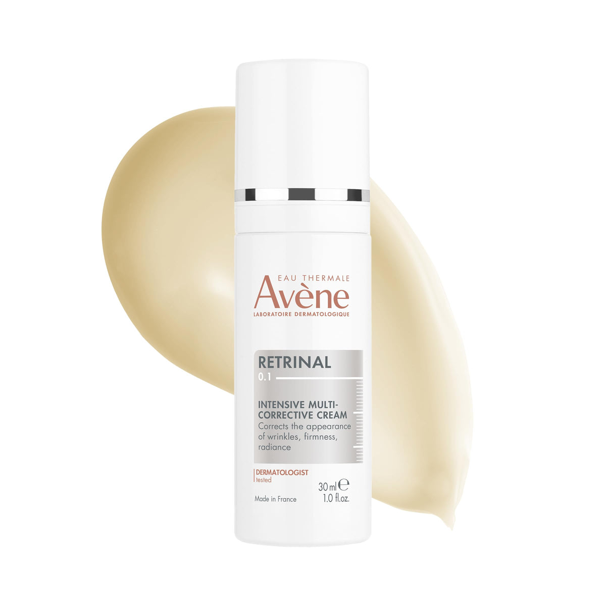 Avène Retrinal Intensive Cream in high-quality packaging, effectively corrects wrinkles and enhances radiance. Available at Curat Cart.