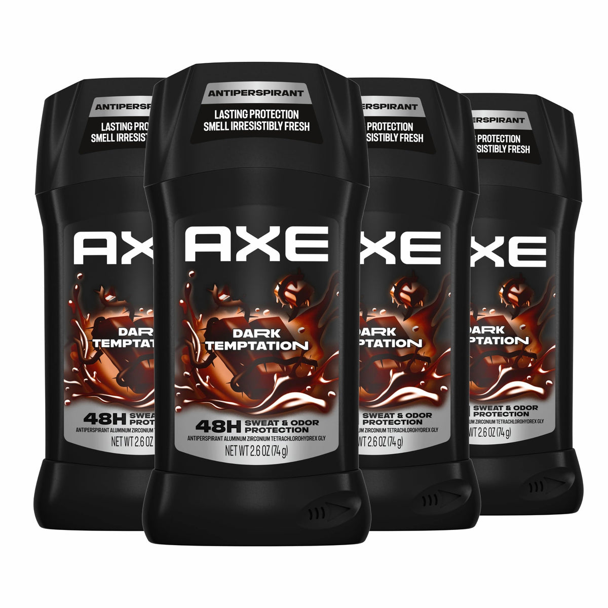 Experience AXE Antiperspirant Stick Dark Temptation, a premium import offering 48H sweat protection. Available at Curat Cart.