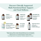 ALGAECAL Collagen Peptides, FORTIBONE®, FORTIGEL®, VERISOL®, UC-II® 1 Pack | 4 clinically supported collagen powders for stronger bones, healthier joints, smoother skin, thicker hair and tougher nails.