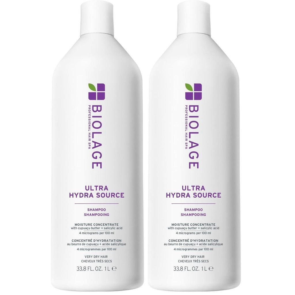 Biolage Ultra Hydra Source Shampoo - Deeply Moisturizes & Conditions Very Dry Hair, For Thick Hair