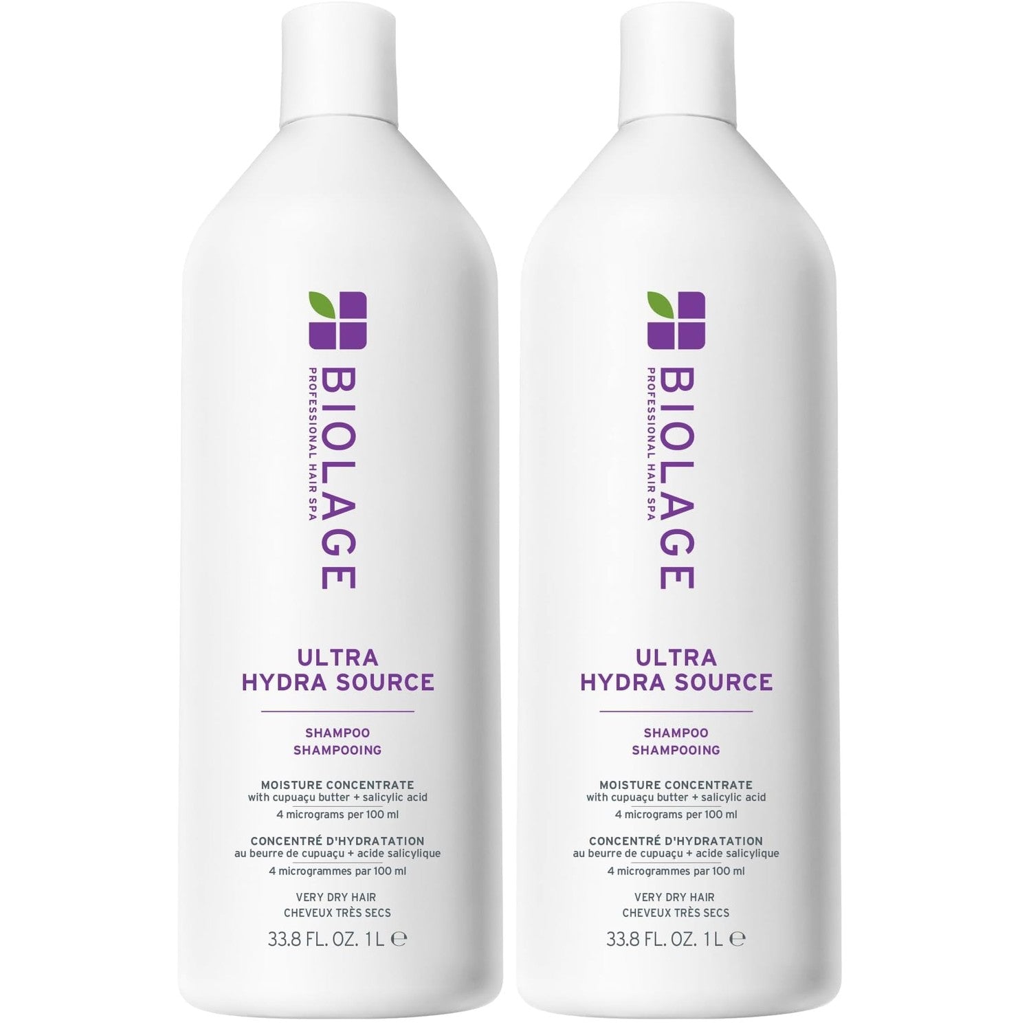 Biolage Ultra Hydra Source Shampoo - Deeply Moisturizes & Conditions Very Dry Hair, For Thick Hair